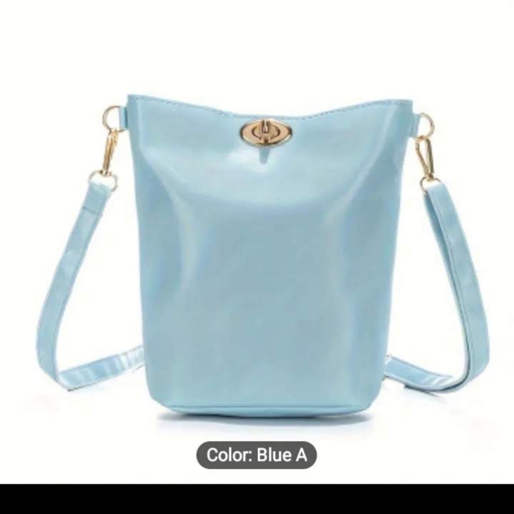 Baby Blue Crossbody Bag